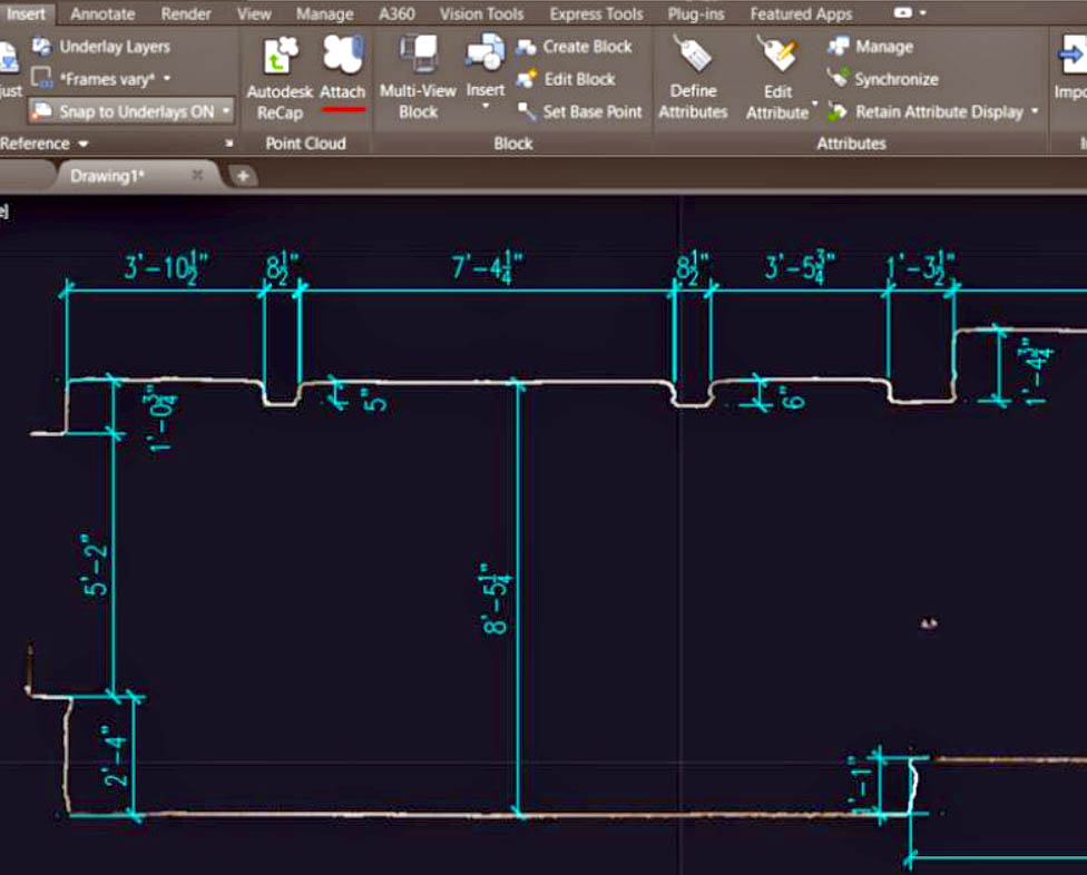 SCAN CAD SECTION